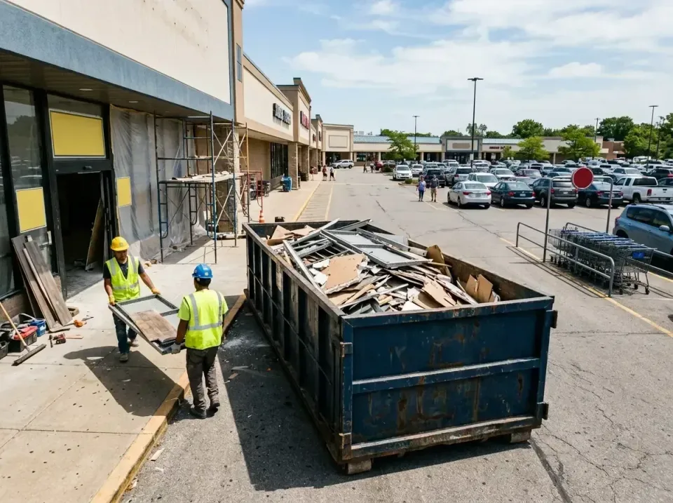 retail-store-renovation-debris-003 — frequently asked questions, Roll-off Dumpster Rentals in Falcon Heights, MN